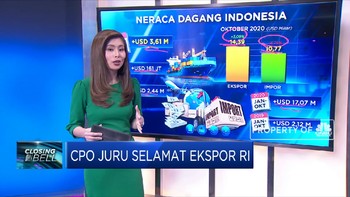 CPO Juru Selamat Ekspor RI