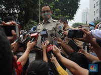 Penampakan Gubernur DKI Anies Baswedan Saat Dipanggil Polisi
