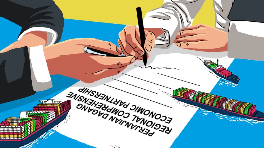 Infografis/Mengenal Perjanjian Dagang RCEP yang Katanya Untungkan China/Aristya Rahadian