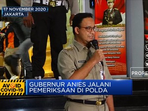 Anies Dicecar 33 Pertanyaan Soal Kerumunan Massa FPI
