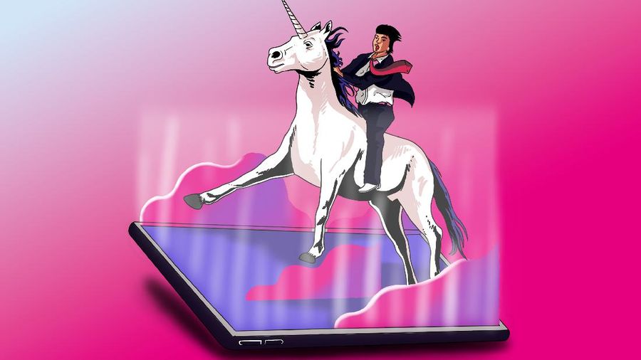 Infografis/Ramai Raksasa Teknologi AS Suntik Dana ke Startup Unicorn RI/Aristya Rahadian