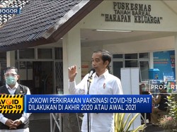 Jokowi: Vaksinasi Covid-19 Bisa Dilakukan Akhir Tahun 2020