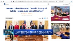 Luhut Bertemu Trump Di Gedung Putih