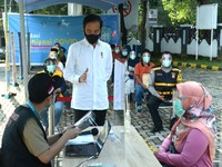 Tak Ada Alasan, Jokowi : Tindak Tegas yang Langgar Protokol!