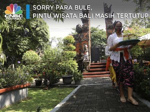 Sorry Para Bule, Pintu Wisata Bali Masih Tertutup