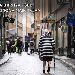 Swedia Akhirnya PSBB, Kasus Corona Naik Tajam
