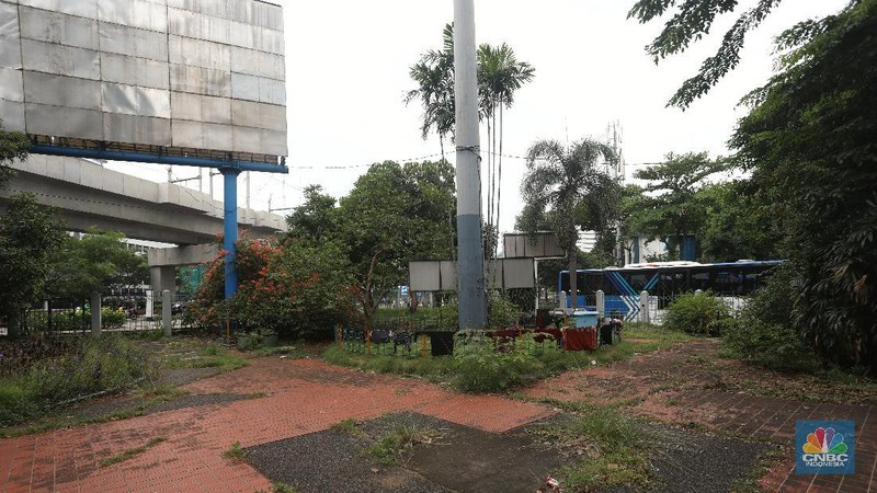 Taman Martha Tiahahu. (CNBC Indonesia/Andrean Kristianto)