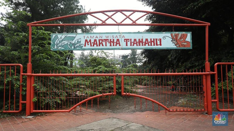 Taman Martha Tiahahu. (CNBC Indonesia/Andrean Kristianto)