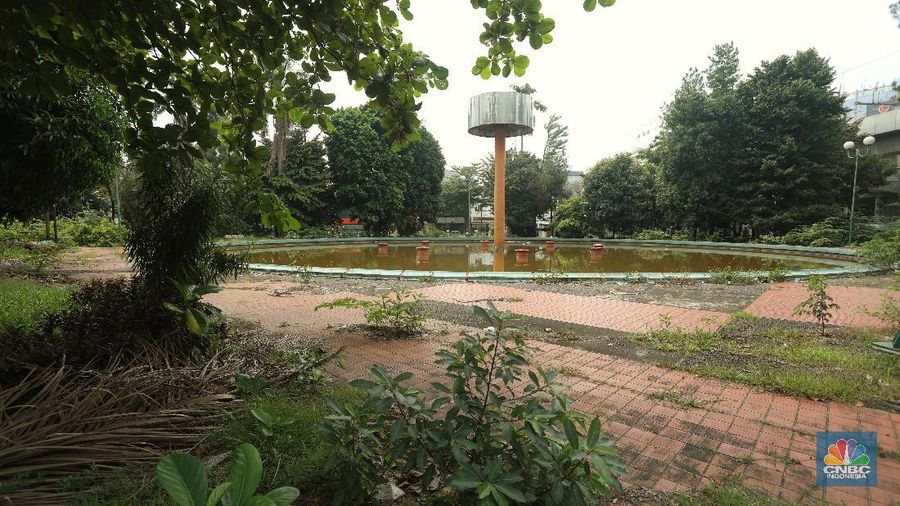 Taman Martha Tiahahu. (CNBC Indonesia/Andrean Kristianto)
