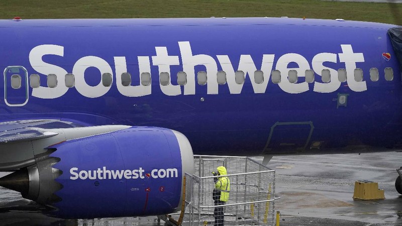Boeing 737 Max dapat kembali mengudara setelah Administrasi Penerbangan Federal Amerika Serikat (FAA) mengeluarkan izin pada Rabu (18/11/2020). (AP/Ted S. Warren)
