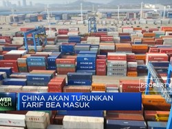 China akan Turunkan Tarif Bea Masuk Barang Impor