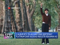 BTS Sabet Sertifikat Platinum Dari AS
