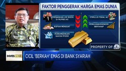 Intip Manfaat Cicil 'Berkah' Emas di Bank Syariah