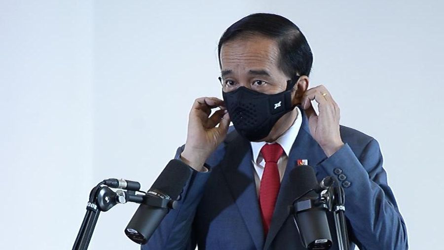 Jokowi di acara APEC CEO Dialogues. (Foto: Kris - Biro Pers Sekretariat Presiden)