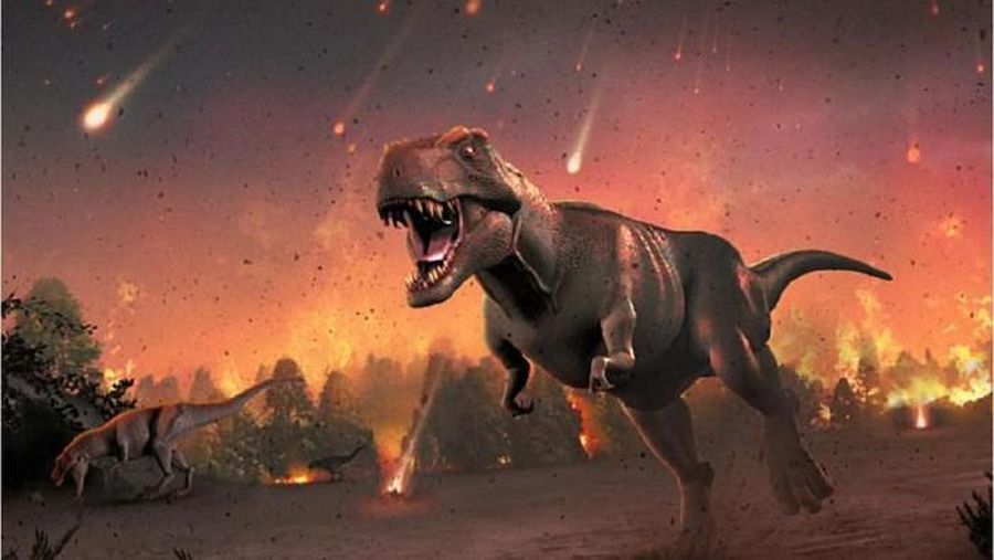 lustrasi dinosaurus. Ist