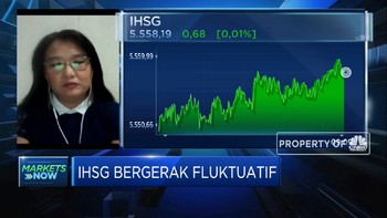 Sentimen Pasar Up & Down, IHSG Bergerak Fluktuatif