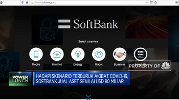Softbank Jual Aset Hadapi Kondisi Terburuk Akibat Corona