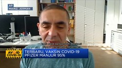 Terbaru, Vaksin Covid-19 Pfizer Manjur 95%
