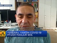 Terbaru, Vaksin Covid-19 Pfizer Manjur 95%