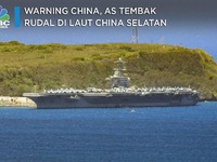 Warning China, AS Tembak Rudal di Laut China Selatan