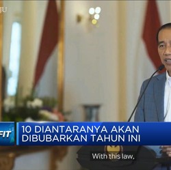 Catat! Jokowi Bubarkan 10 Lembaga Negara Di Tahun 2020