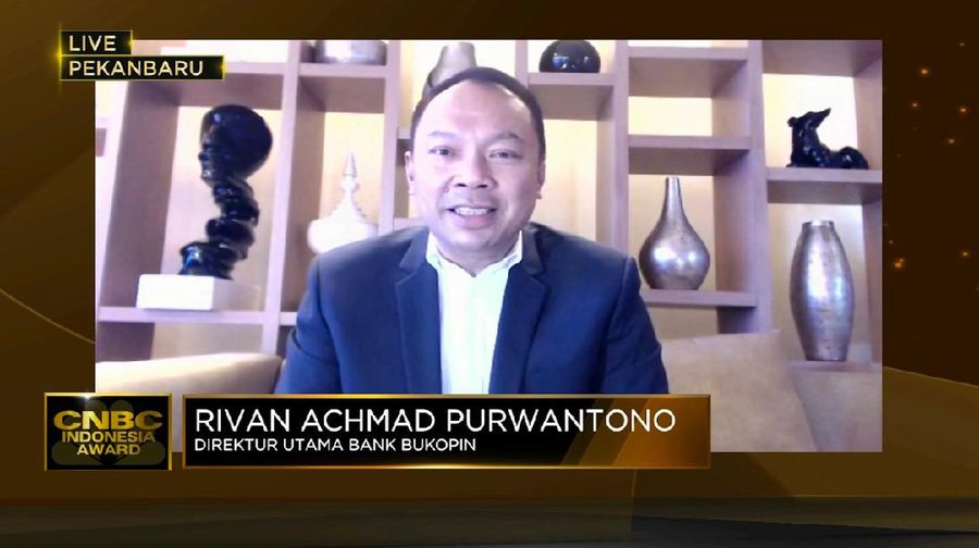 Direktur Utama Bank Bukopin, Rivan A Purwanto
