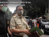 Langgar Aturan Covid-19 Ini, Siap-siap Didenda Anies