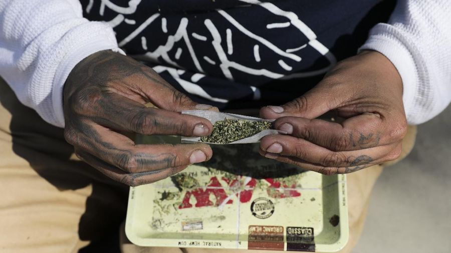 Meksiko berencana melegalkan ganja untuk kebutuhan pengobatan dan rekreasi. (AP/Eduardo Verdugo)