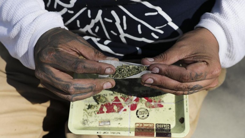 Meksiko berencana melegalkan ganja untuk kebutuhan pengobatan dan rekreasi. (AP/Eduardo Verdugo)