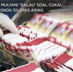 Sri Mulyani 'Galau' soal Cukai, Saham Rokok Dilepas Asing