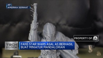 Pembuatan Miniatur Mandalorian Lewat Teknologi 3D Printing