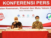 Pastikan Vaksin Aman, Khasiat, dan Mutu Sebelum Diedarkan