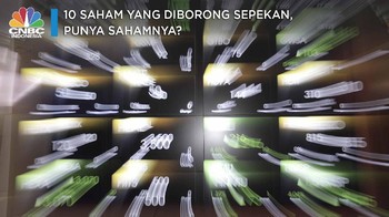 10 Saham Ini Diserok Asing Sepekan, Punya Gak Sahamnya?