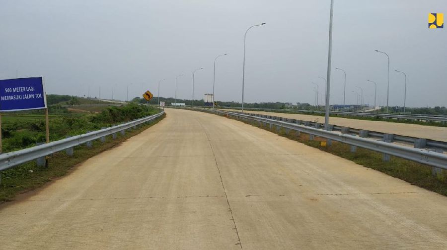 Jalan Tol Serang-Panimbang (Dok. Biro Komunikasi Publik Kementerian PUPR)