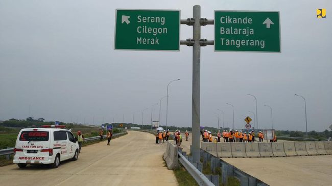 Good news!  Banten Has New Toll Road, Operation Starts in August