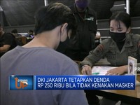 Denda Akibat Tak Pakai Masker Di Jakarta Capai Rp 5 Miliar