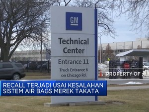 Airbag Bermasalah, GM Recall 7 Juta Unit Mobil