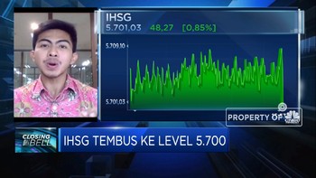 IHSG Tembus Level 5.700, Taking Profit Berpeluang Terjadi