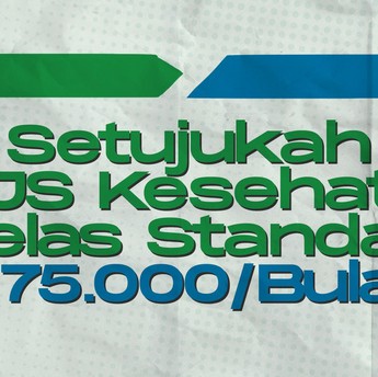 Setujukah Iuran BPJS Kesehatan Kelas Standar Rp 75.000/Bulan?