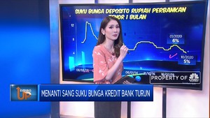 Menanti Sang Bunga Kredit Bank Turun