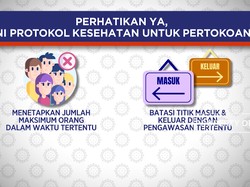 Perhatikan Ya, Ini Protokol Kesehatan Untuk Pertokoan