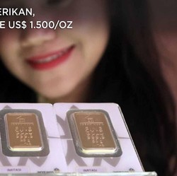 Ramalan Mengerikan, Emas Diramal ke US$ 1.500/Oz