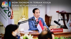 Wow! Ekonomi RI Terbaik Kedua Dunia Setelah China Lho