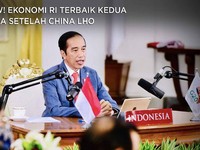 Wow! Ekonomi RI Terbaik Kedua Dunia Setelah China Lho