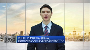 Robot Pembawa Acara Berteknologi Kecerdasan Buatan
