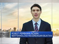 Robot Pembawa Acara Berteknologi Kecerdasan Buatan