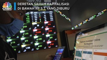 Deretan Saham Kapitalisasi di Bawah Rp 5 T Diburu Investor