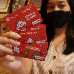 Bank Mandiri & Shopee Kolaborasi Bikin Uang Elektronik
