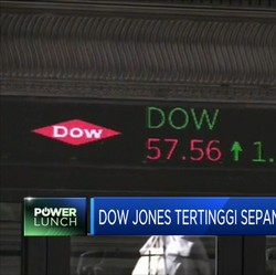 Indeks Dow Jones Tertinggi Sepanjang Masa, Trump Happy!