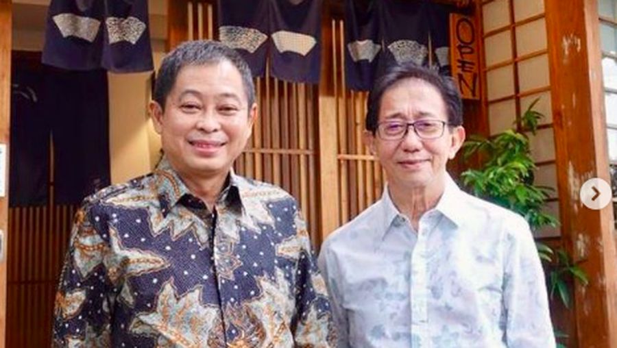 Ignasius Jonan dan Irwan Hidayat/Instagram @Ignasiusjonan